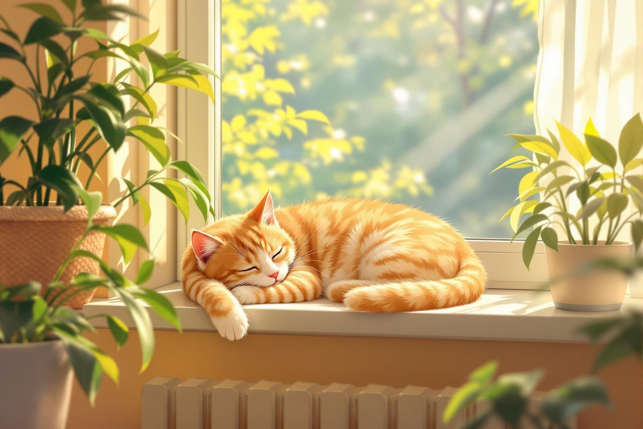 腐漫广播剧 - 猫咪的午后，暖心陪伴治愈动漫短剧